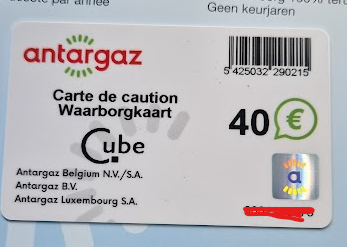 Waarborgkaart Gas Cocoon