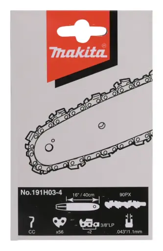 [958.291.656] Makita zaagketting 16" 40CM 3/8" 1,1mm 56e