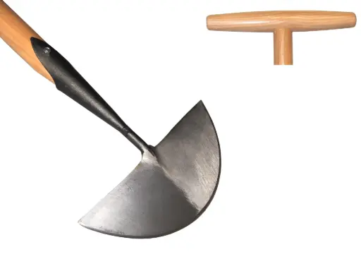 [DE9101] Depypere Graskantsteker met steel 85cm