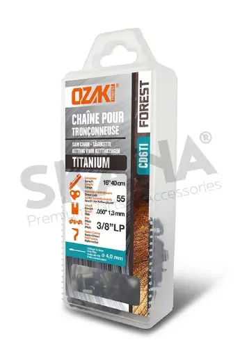 [CD6] Zaagketting OZAKI halfhaaks 3/8LP" .050 (1,3mm)  - 55 schakels  