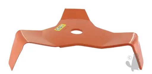 [1200207] 3-TANDS MES - Professioneel gamma - 3-Tandsmes, speciaal mulching, voor gebruik op een bosmaaier - Snijbreedte: 300mm, boring: 25,4mm, dikte: 4mm. 